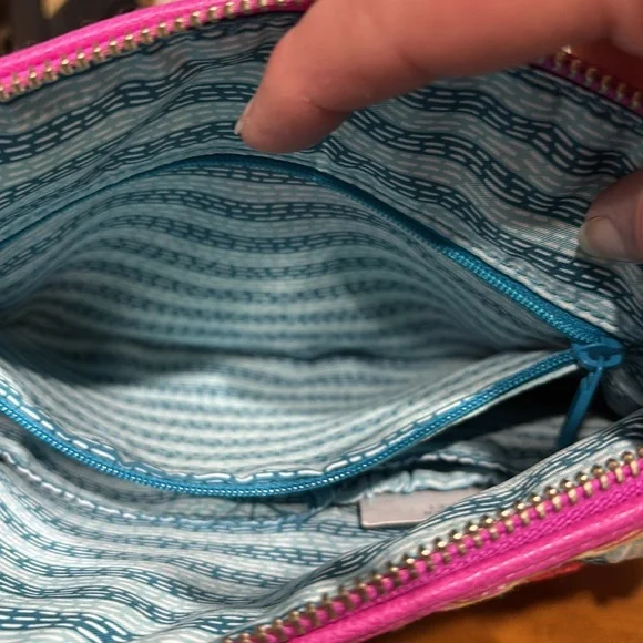 Vera Bradley Floral Crossbody Bag - Pink, Blue, Green - Picture 13 of 13